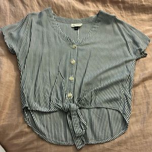 super cute cropped stripped top from universal thread size xtra small